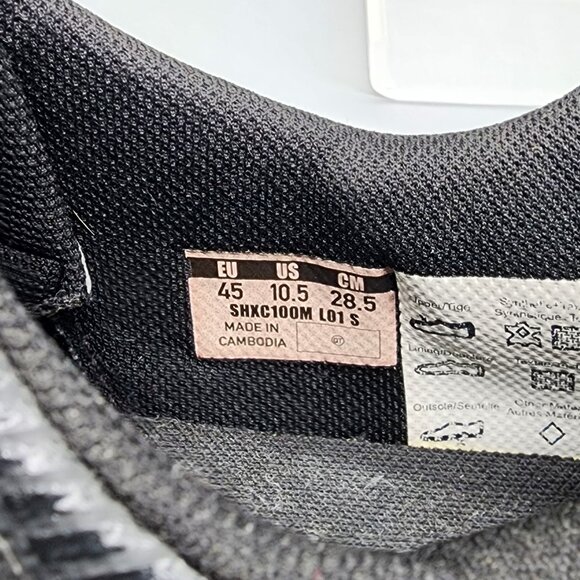 Shimano XC1 SH-XC100 Men’s US 8.3 EU42 MTB Cycling Shoes SPD Cleats Black - Picture 4 of 7